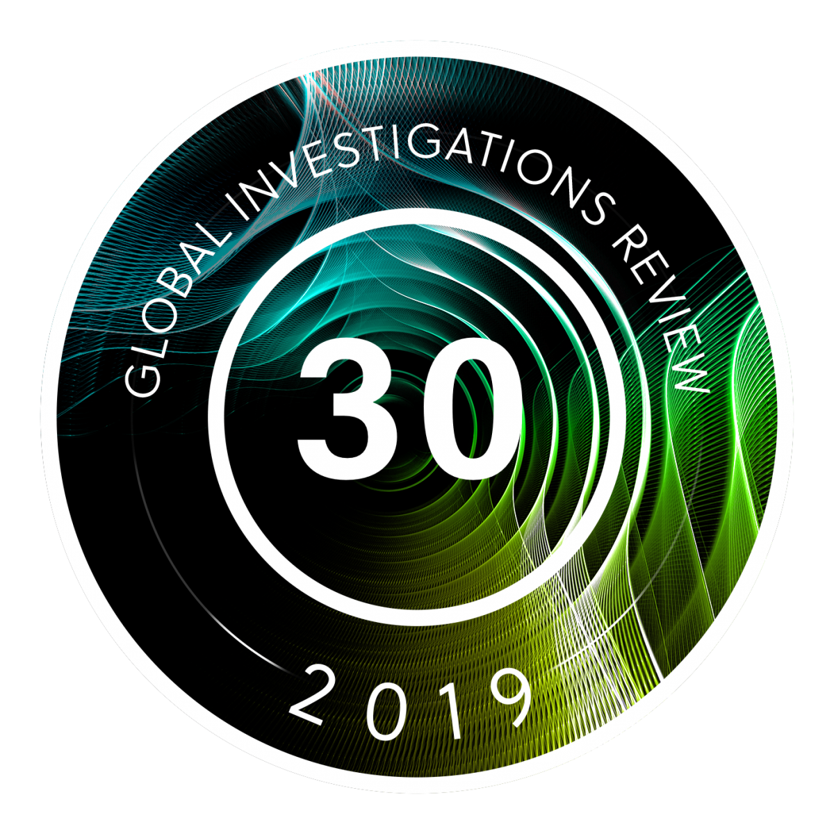 Global Investigations Review GIR 30 2019 badge