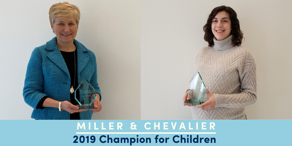 Social Media Badge: Champions for Children 2019 Award Winner