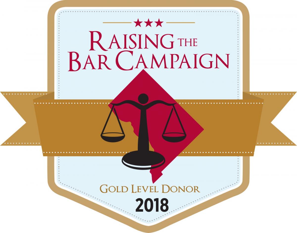 Raising the Bar Campaign - Gold Seall