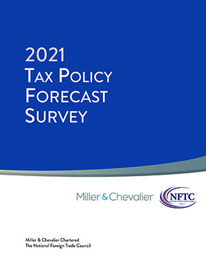 2021 Tax Policy Forecast Survey