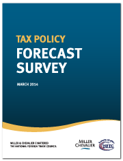Tax Policy Forecast Survey, March 2014